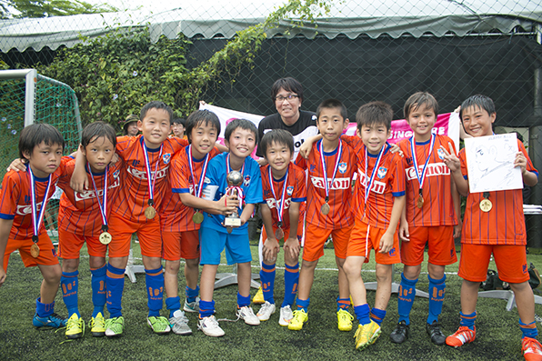 15年第2回日本人会サッカー大会 U 10の部 優勝